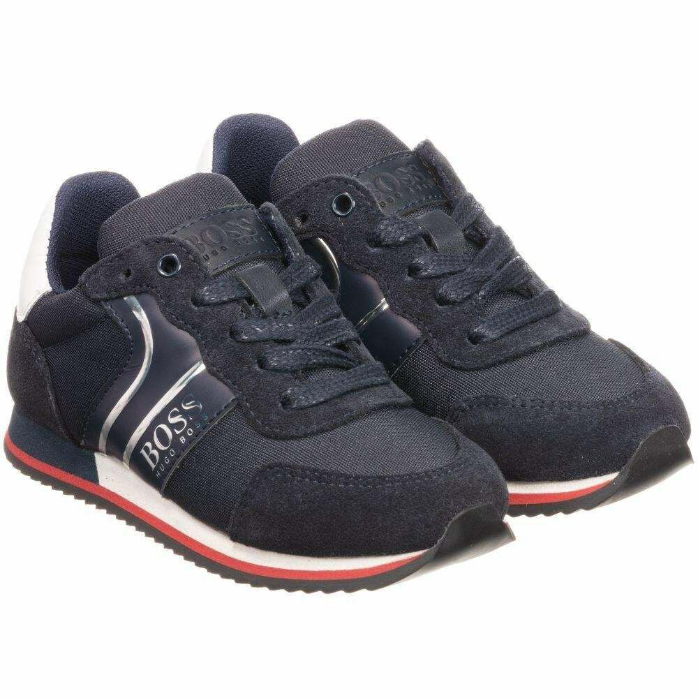 BOSS Boys Navy Blue Mini Me | Junior Couture USA