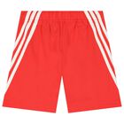 Ivory & Red Disney Logo Shorts Set, 1, hi-res