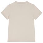 Boys Navy Blue, Ivory & Beige T-Shirts (3 Pack), 1, hi-res