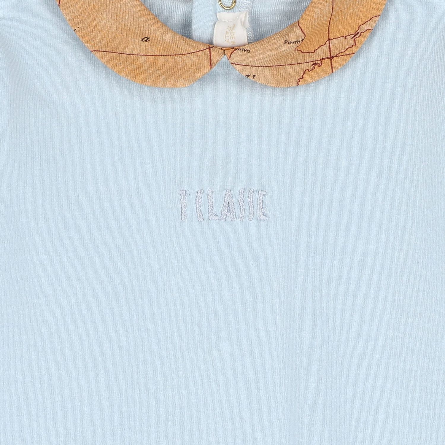 Baby Boys Blue & Beige Geo Map Babygrow Gift Set, 1, hi-res