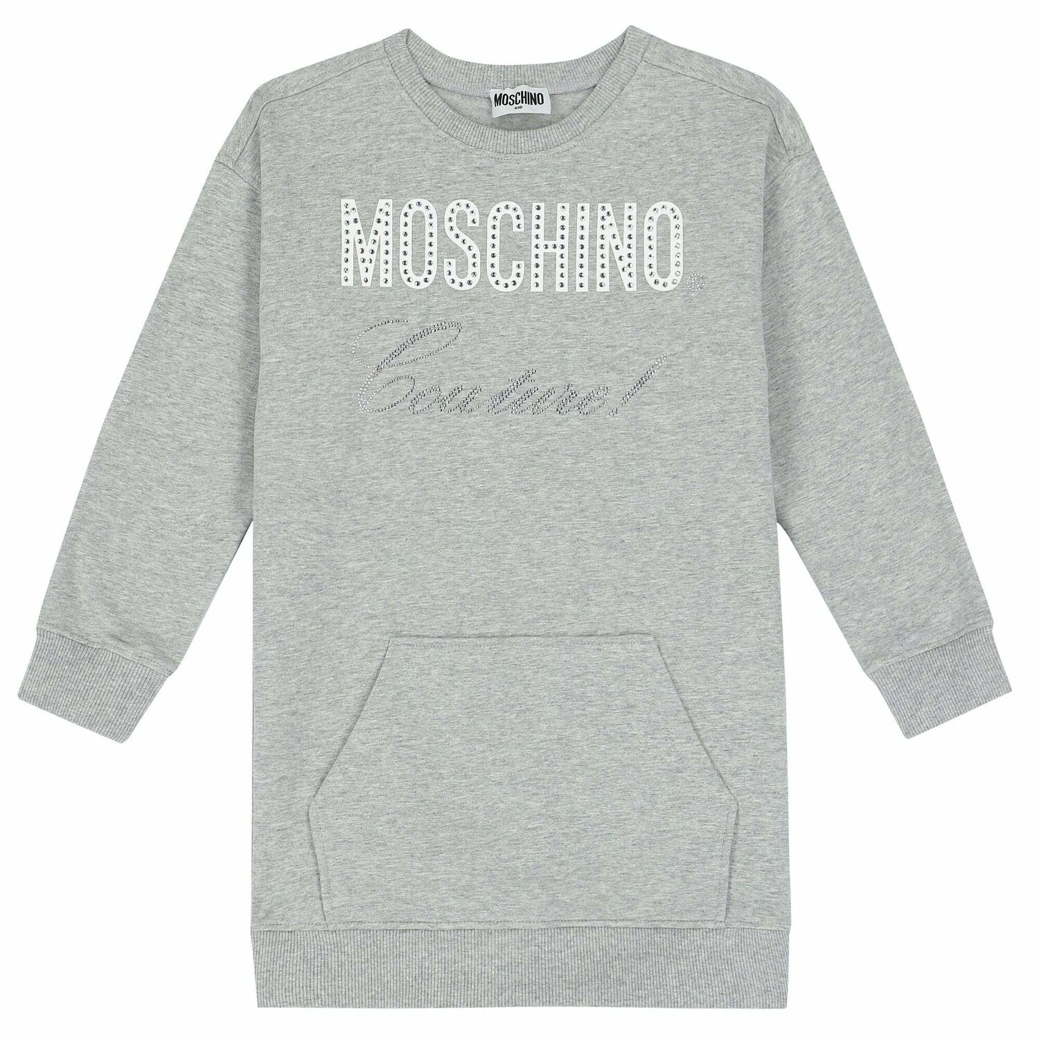 فستان بشعار ماسى باللون الرمادى, 1, hi-res image number null