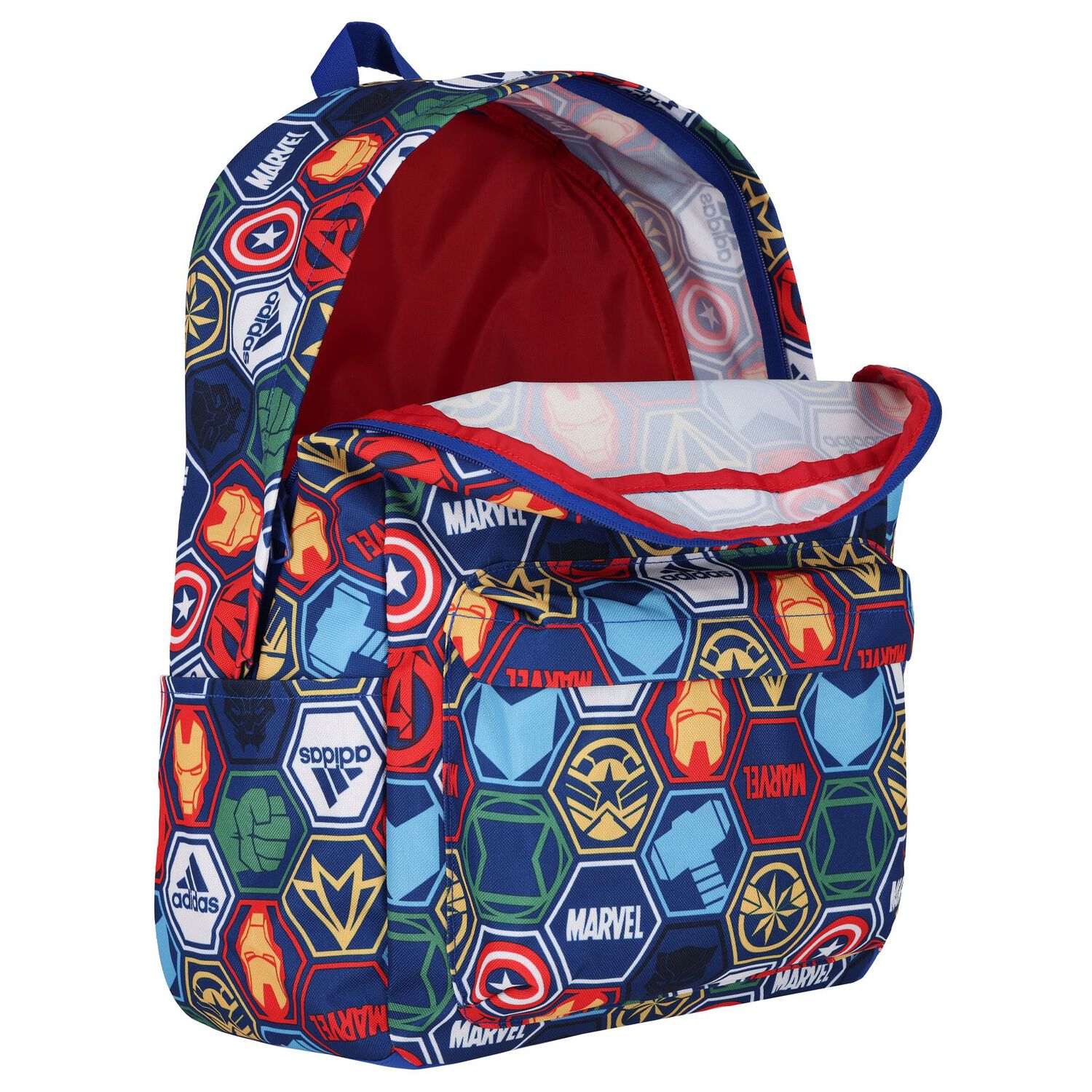 Boys Multi-Coloured Marvel Backpack, 1, hi-res