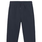 Boys Navy Blue Joggers, 2, hi-res