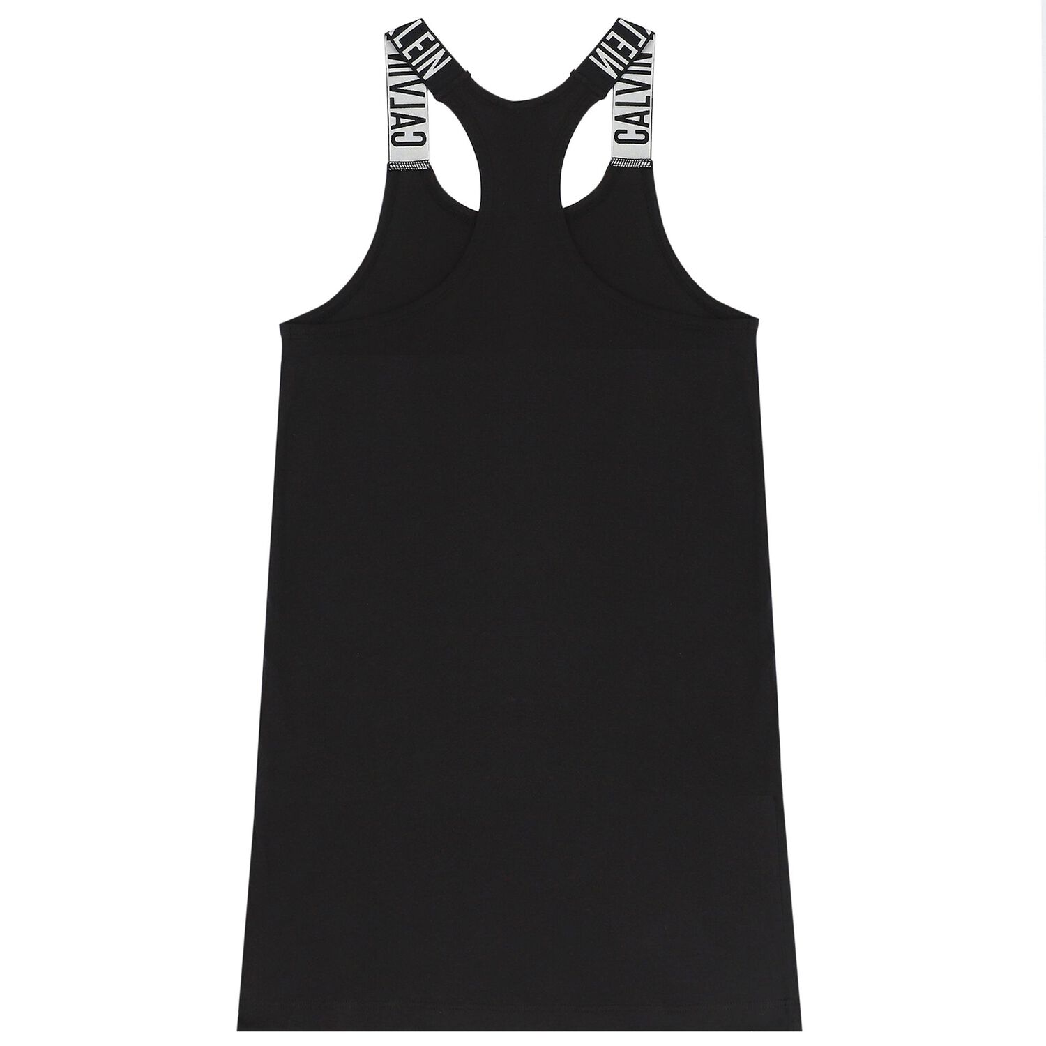 Girls Black Logo Beach Dress, 1, hi-res image number null