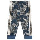 Blue, Black & Ivory Logo Tracksuit, 1, hi-res