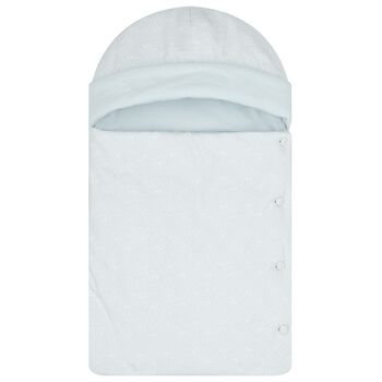 مدس أزرق بشعار الأطفال الرضع