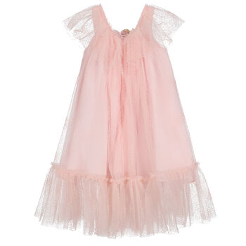 Girls Pink Tulle Dress