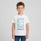 Boys White Ikonik Logo T-Shirt, 1, hi-res