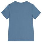 Boys Blue Polo Bear T-Shirt, 1, hi-res