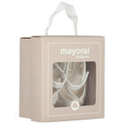 صندل بنات قبل المشى باللون الابيض, 1, hi-res