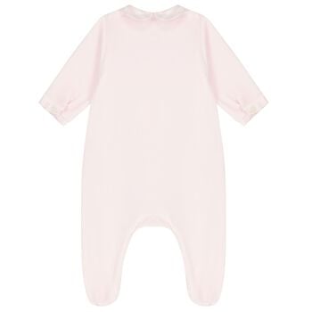 Baby Girls Pink Babygrow