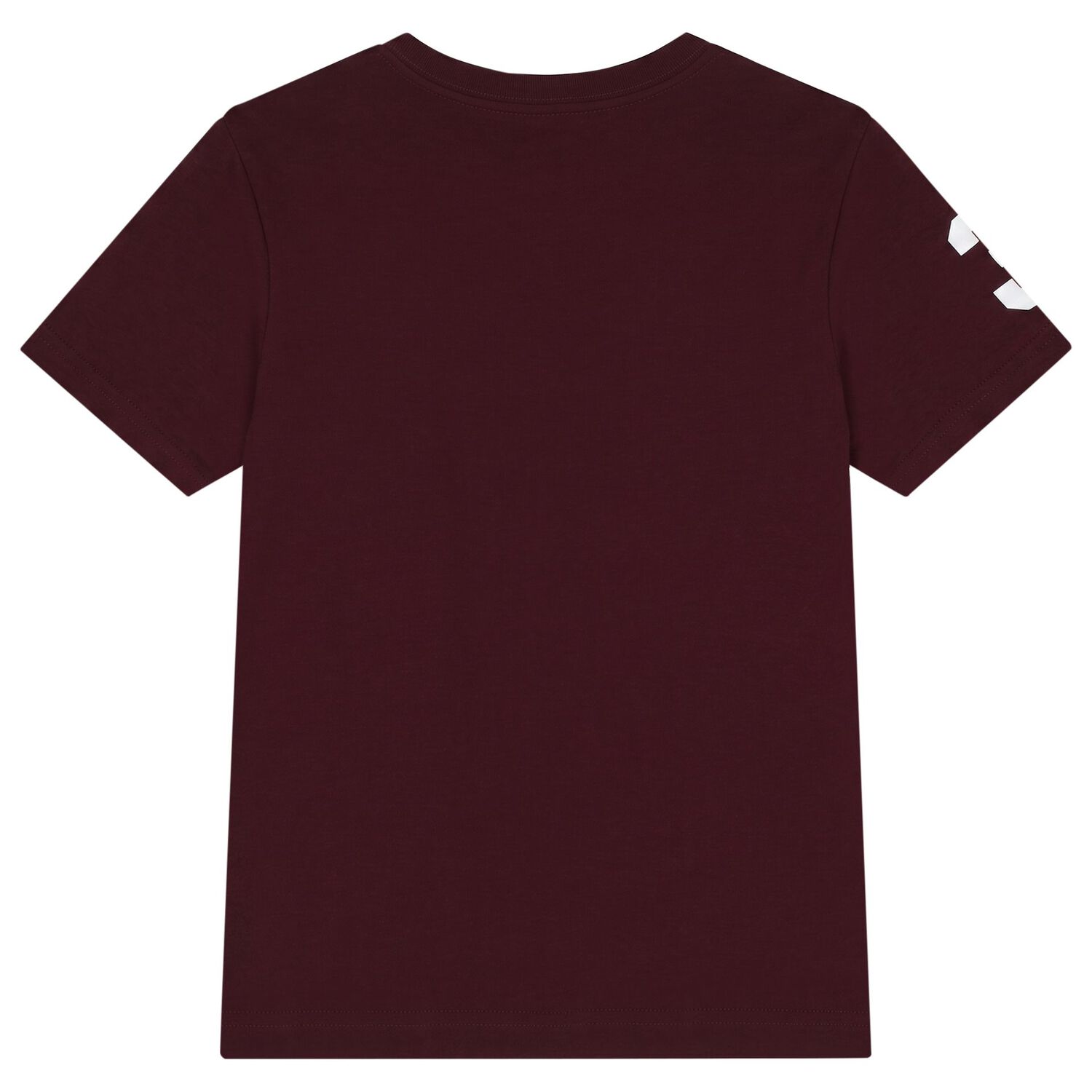 Boys Burgundy Logo T-Shirt, 1, hi-res