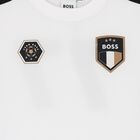 Boys White Logo T-Shirt, 1, hi-res