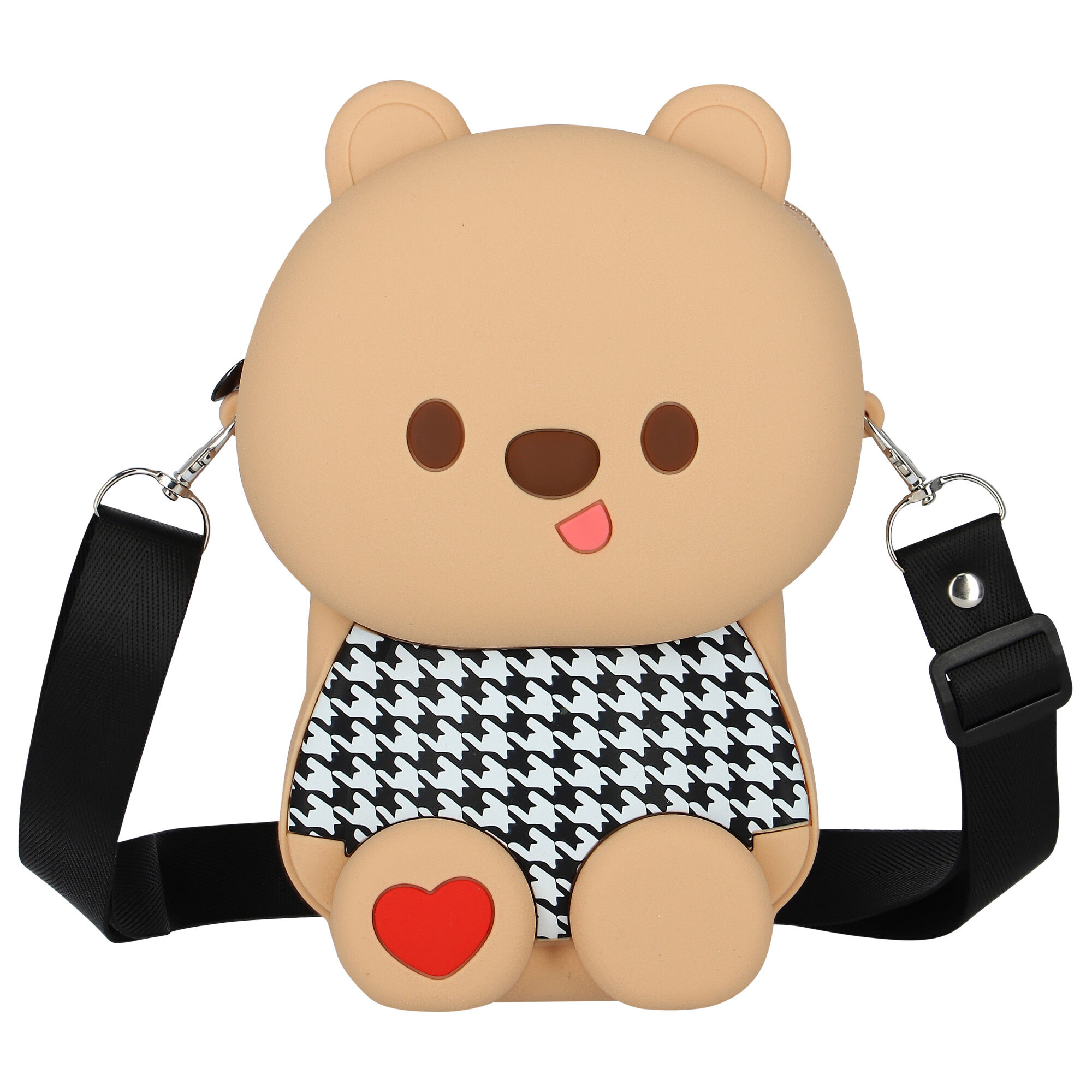 Mayoral Girls Beige Teddy Bear Bag Junior Couture USA