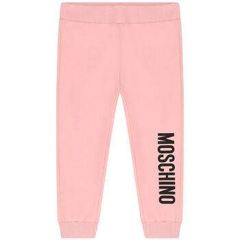 Pink Logo Joggers