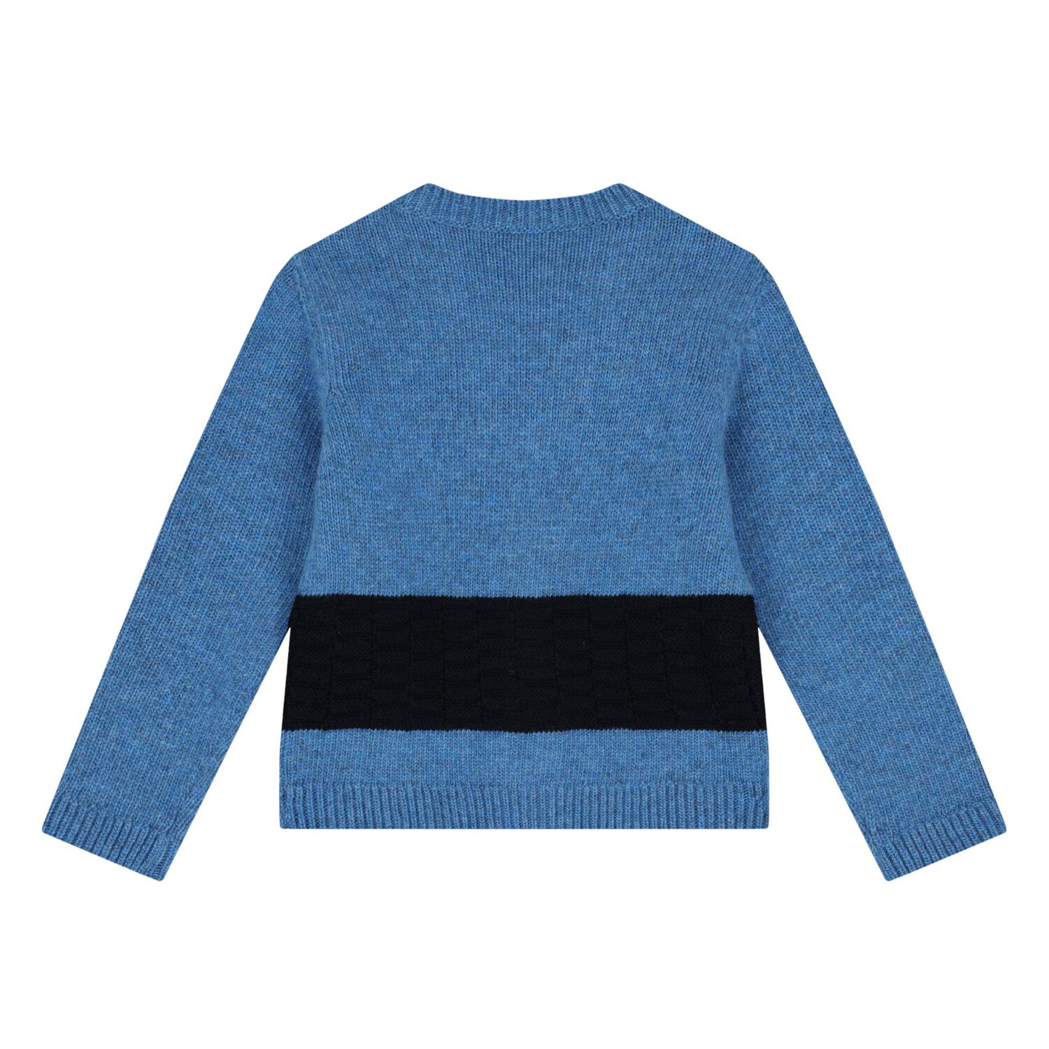 Younger Boys Blue Logo Cardigan, 1, hi-res image number null