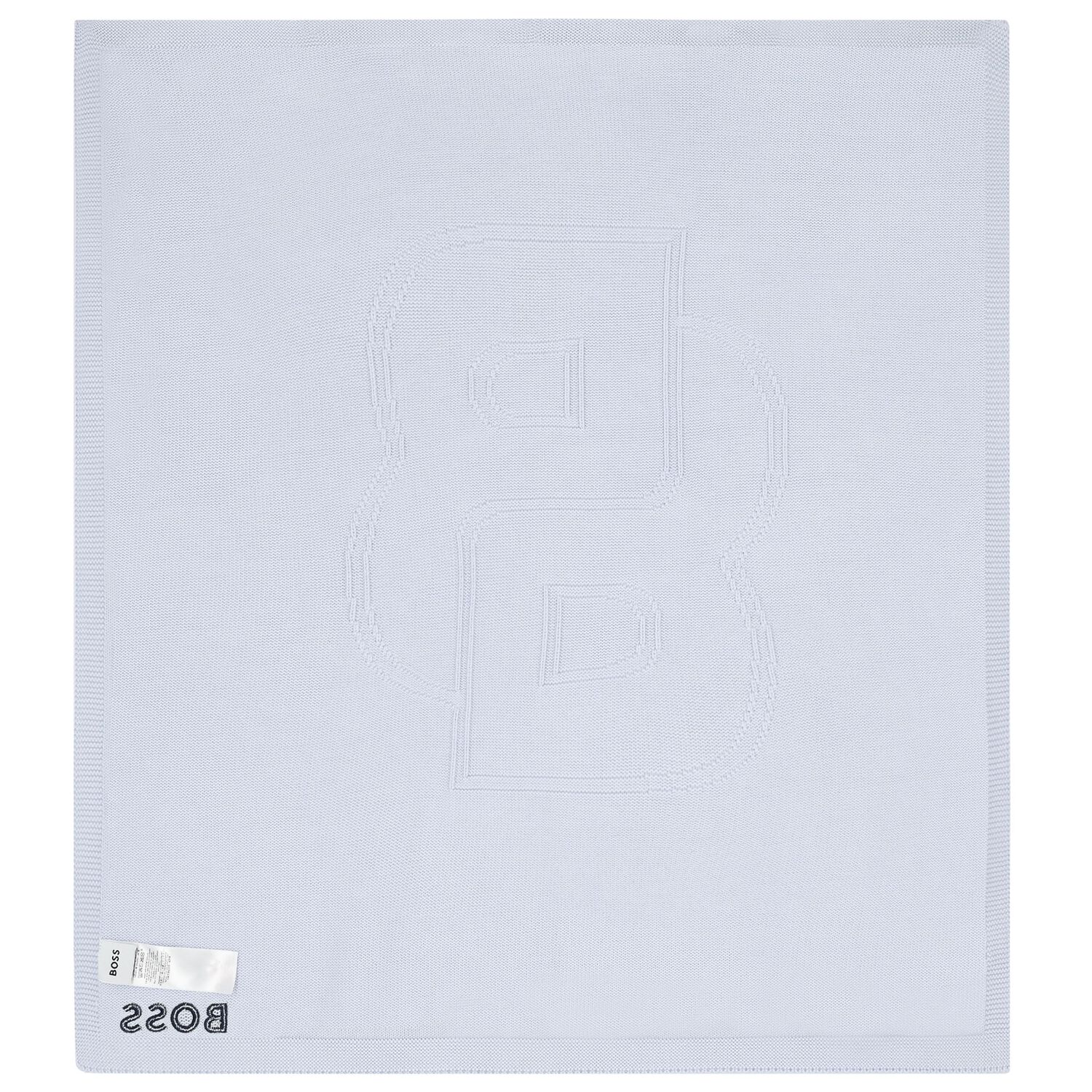 بطانية أولاد بالشعار باللون الأزرق , 2, hi-res image number null