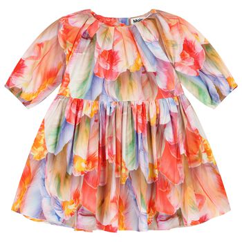 Girls Multi-Coloured Floral Dress