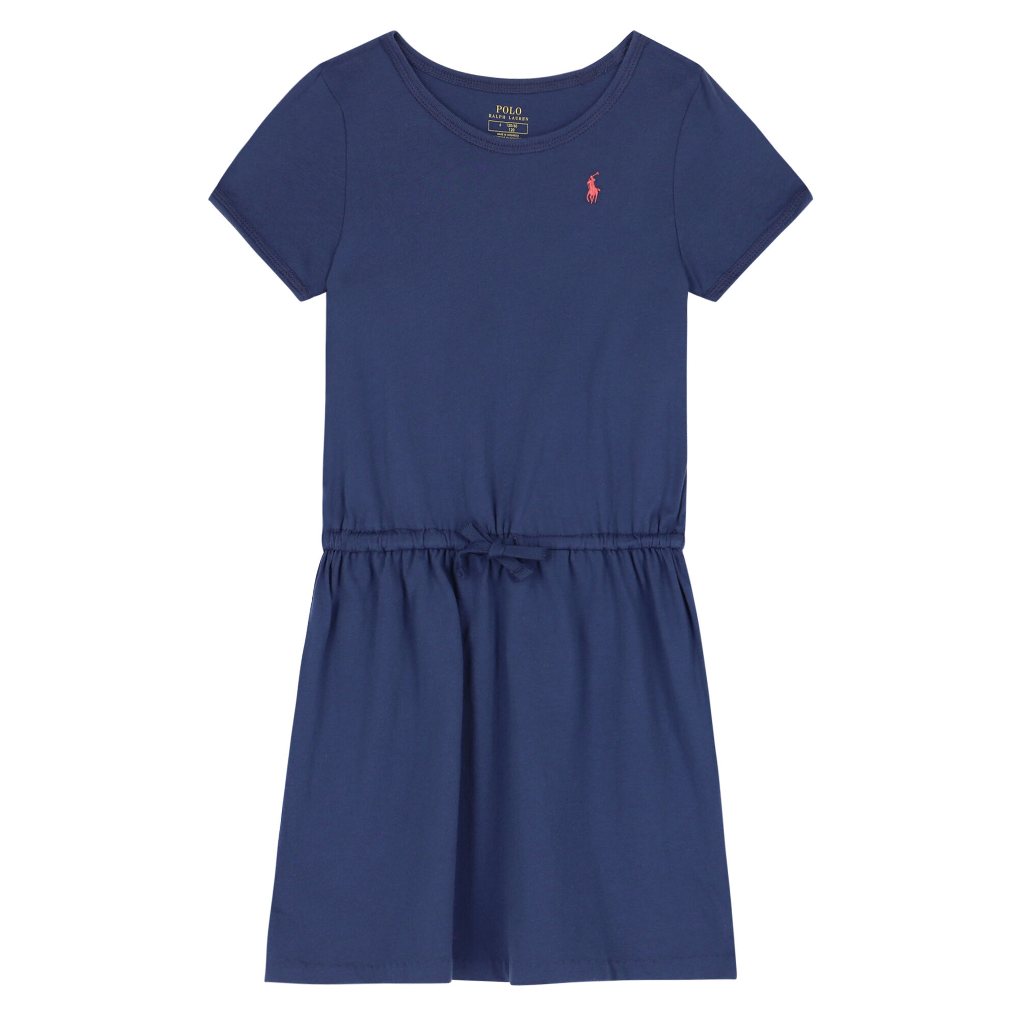 Ralph Lauren Girls Navy Logo Dress Junior Couture KSA