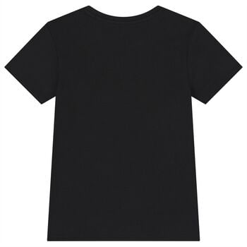 Boys Black Logo T-Shirt