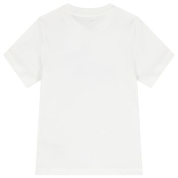 Boys White Logo T-Shirt