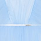 Girls Blue Ruffled Tulle Dress, 1, hi-res