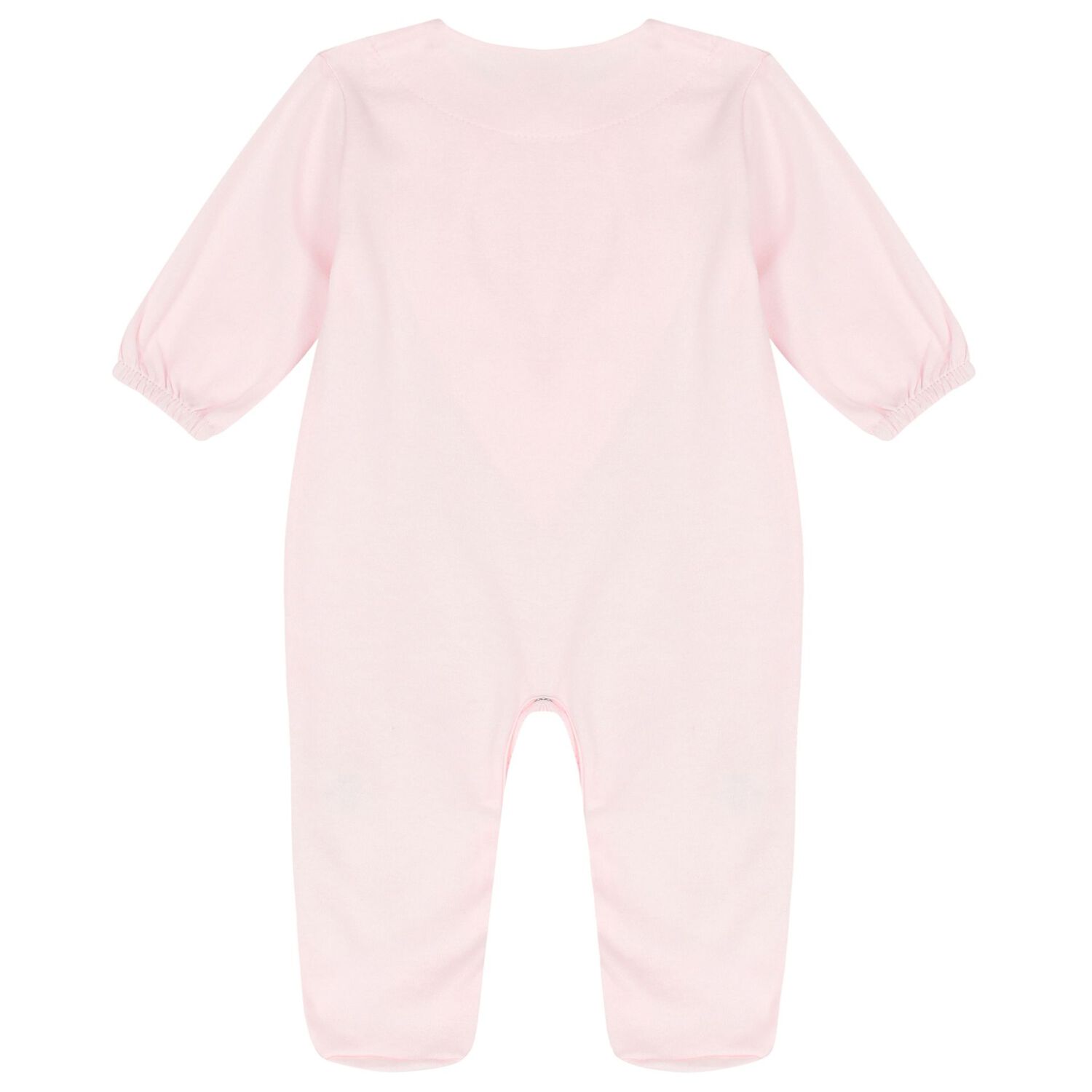 Baby Girls Pink Flower Babygrow, 1, hi-res image number null