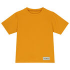 Yellow Logo Softskin T-Shirt, 1, hi-res