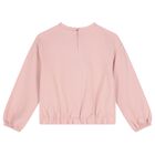 Girls Pink Sequined & Fringed Skirt Set, 1, hi-res