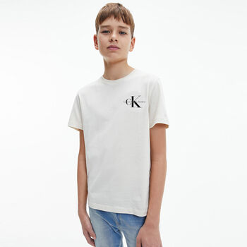 Boys White Logo T-Shirt