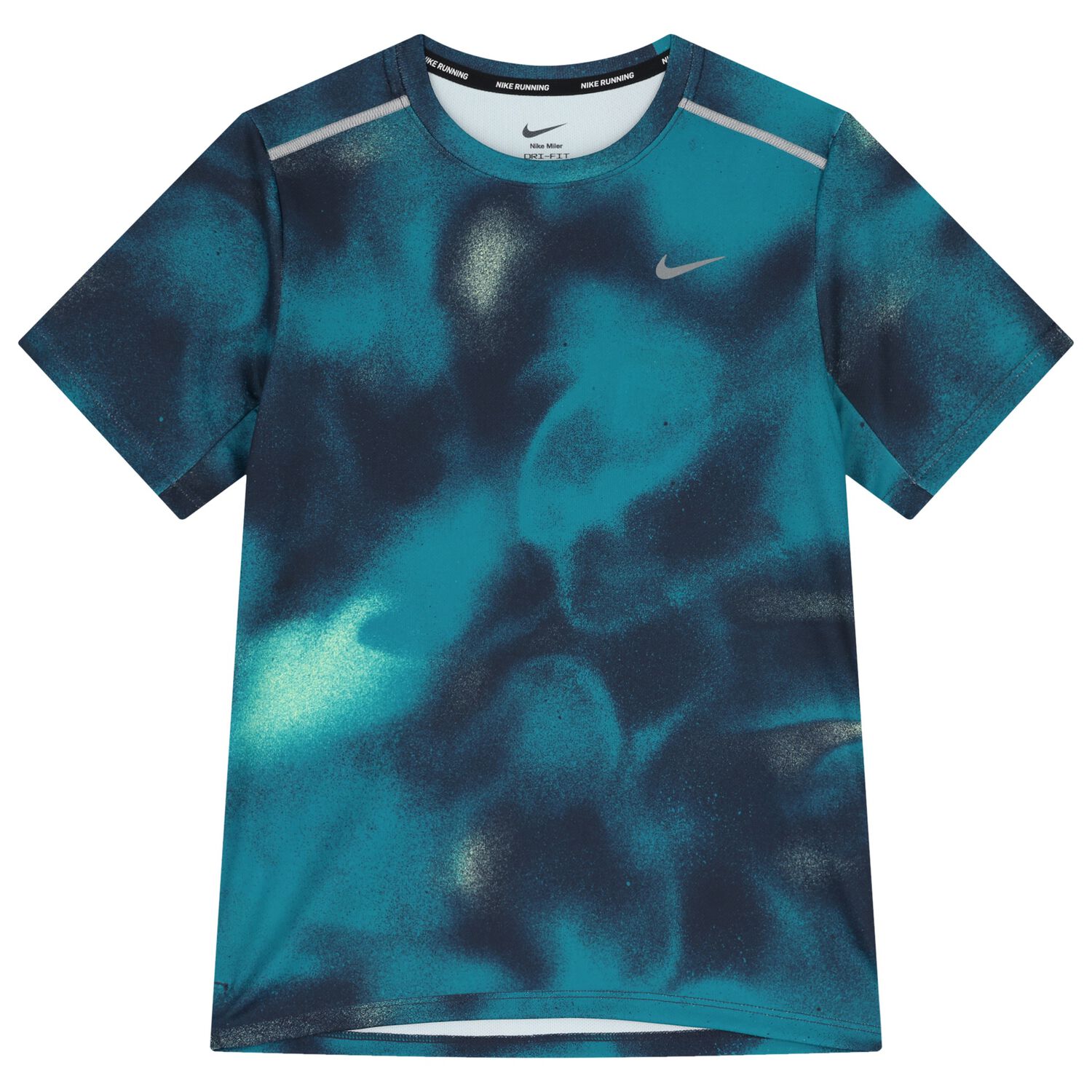 Boys Blue Logo Tie-Dye T-Shirt, 2, hi-res