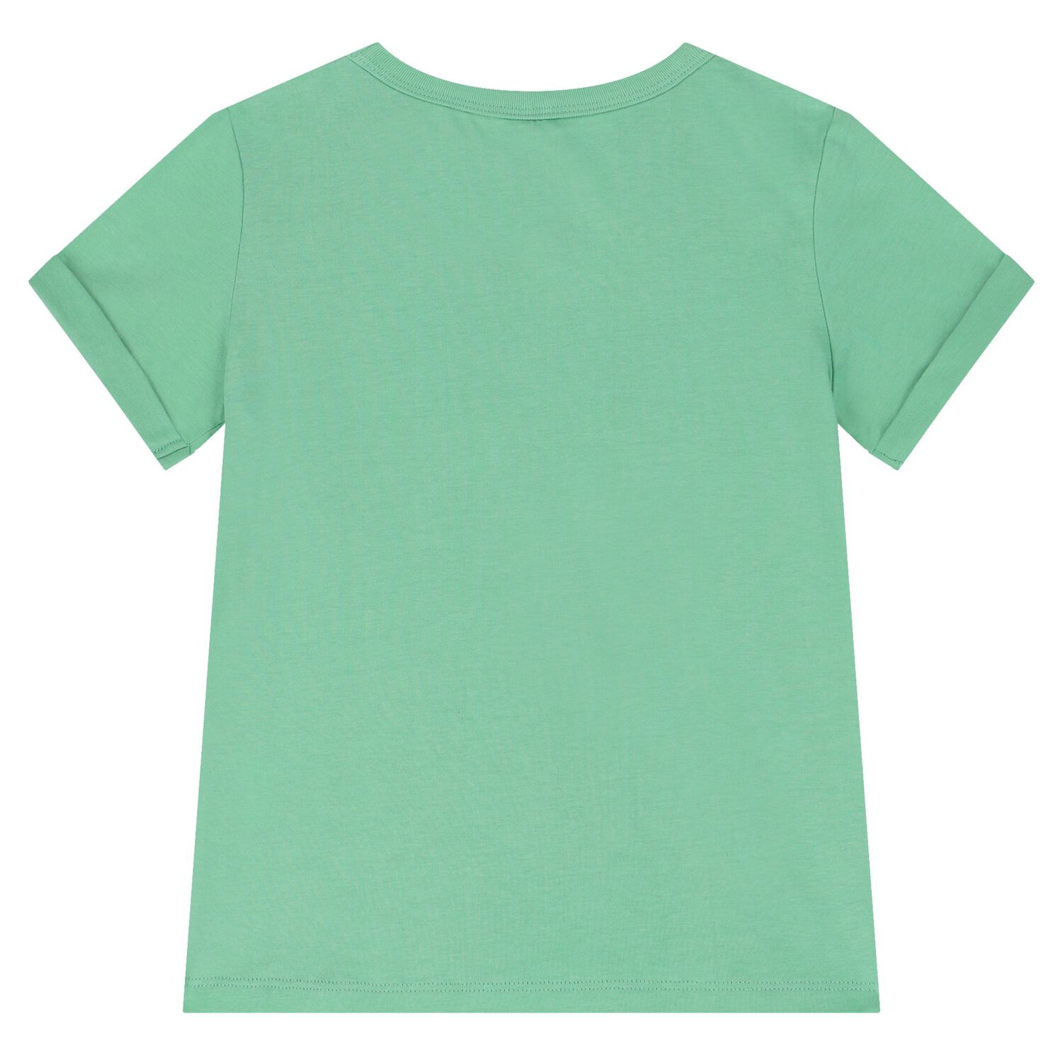 Girls Green Star T-Shirt, 1, hi-res