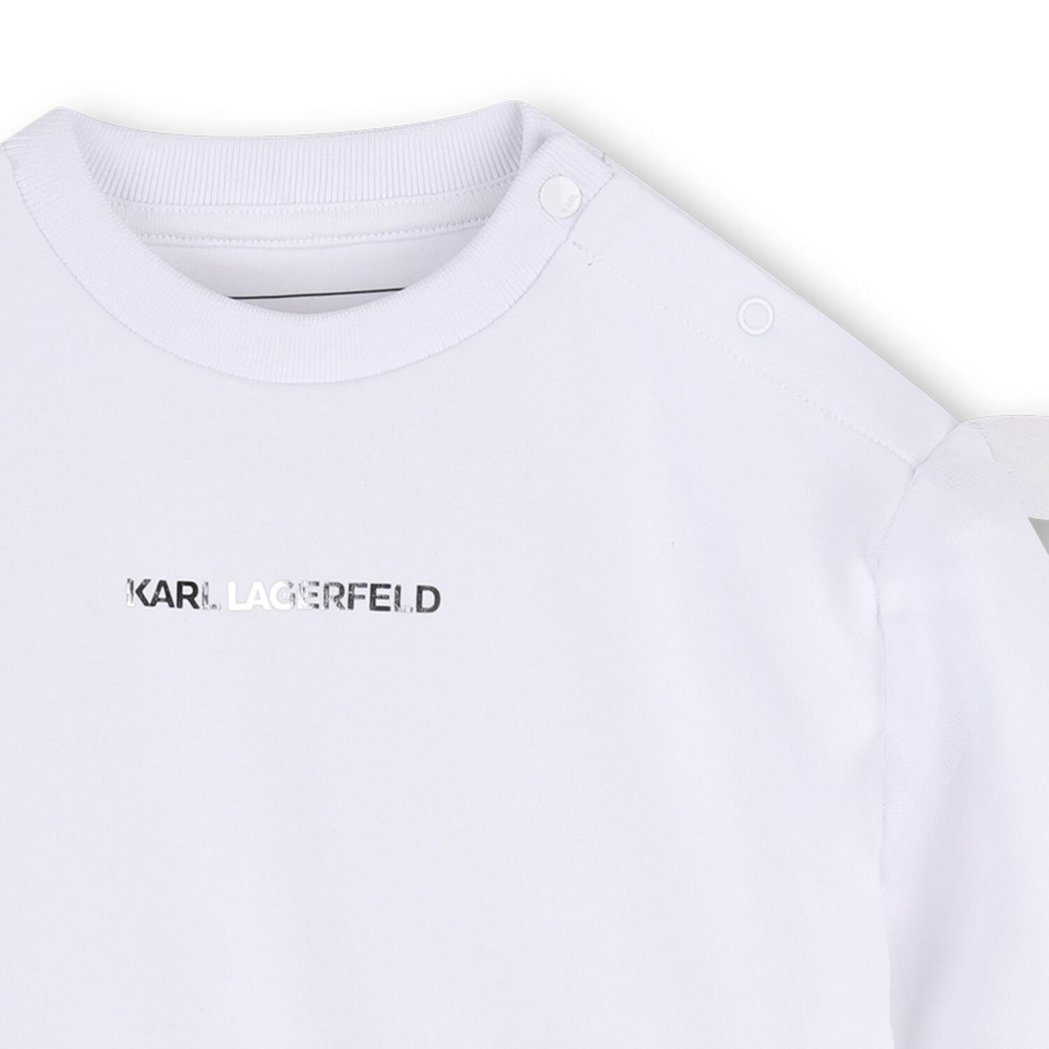 Girls White & Black Tulle Skirt, 1, hi-res