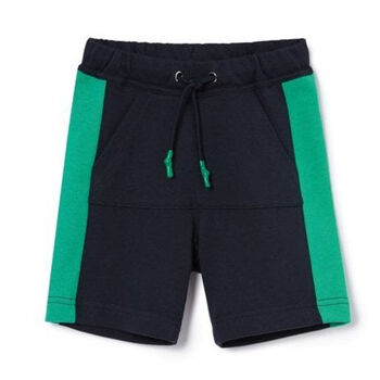 Boys Navy Blue Jersey Shorts