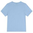 Boys Blue & Grey Logo Shorts Set, 2, hi-res