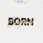 Boys White, Beige & Grey Tracksuit Set ( 3 Piece ), 3, hi-res