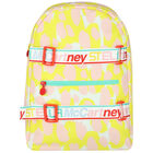 Girls White, Yellow & Pink Backpack, 1, hi-res