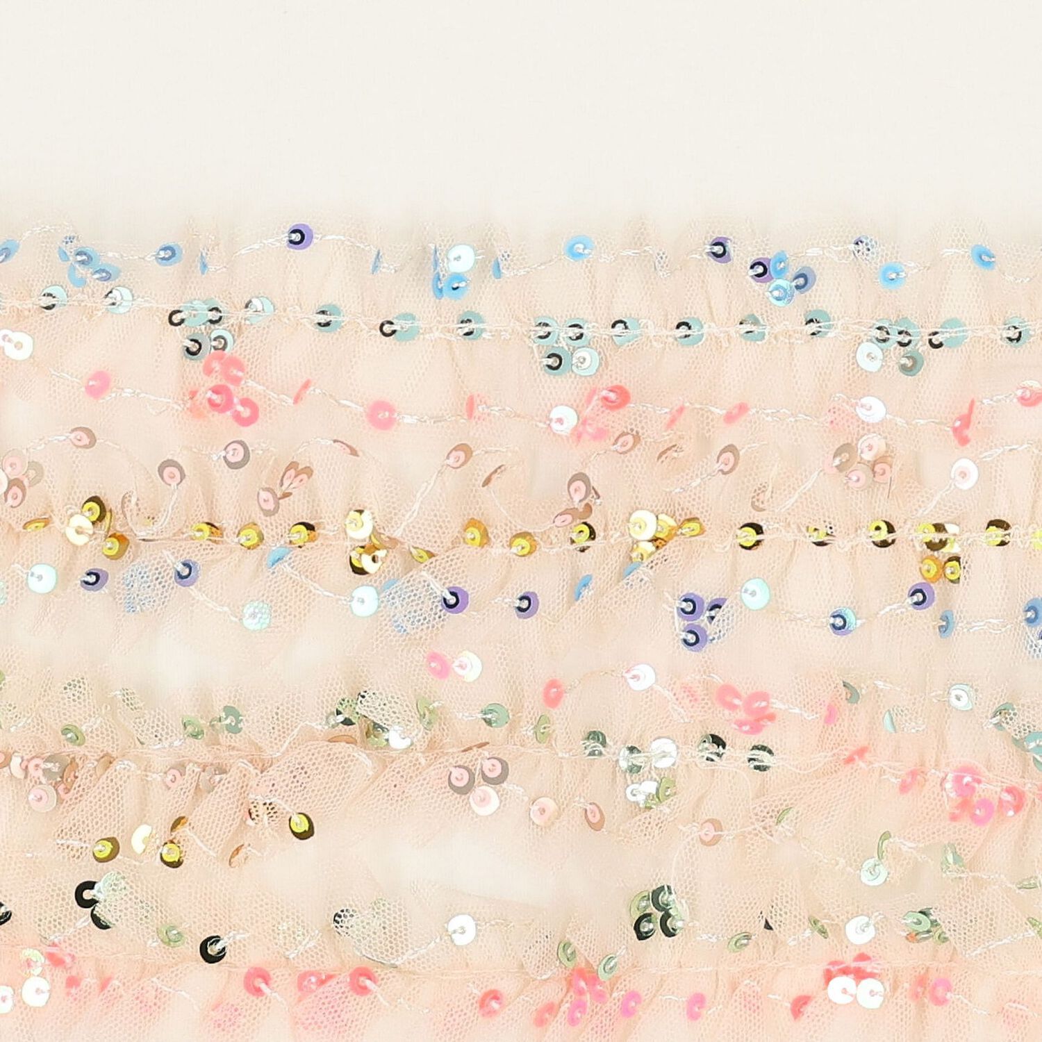 Girls Ivory Bag Sequin Dress, 1, hi-res