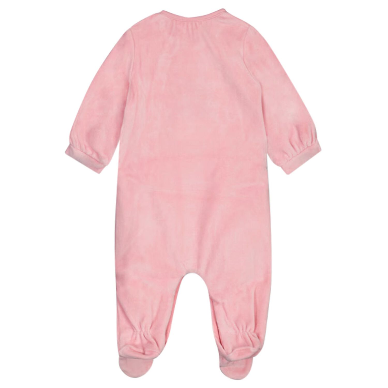 Baby Girls Pink Hearts Babygrow, 1, hi-res image number null