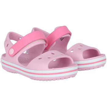 Pink Crocband Sandals