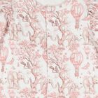 Baby Girls White & Pink Africa Babygrow Gift Set  , 1, hi-res