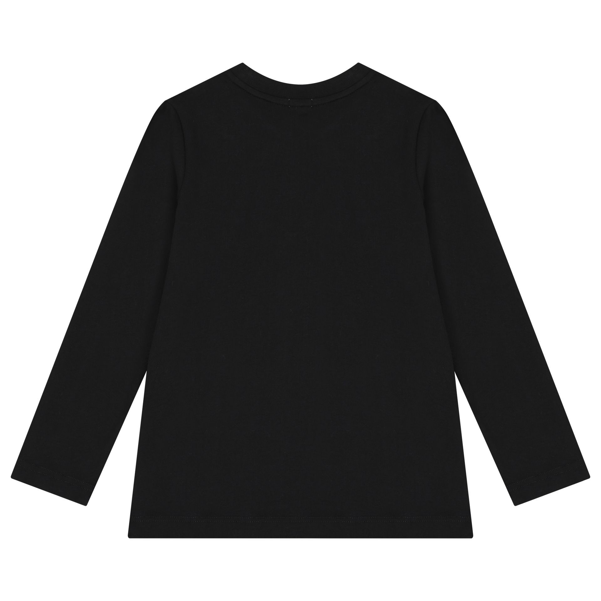 Stella McCartney Girls Black Embellished Long Sleeve Top