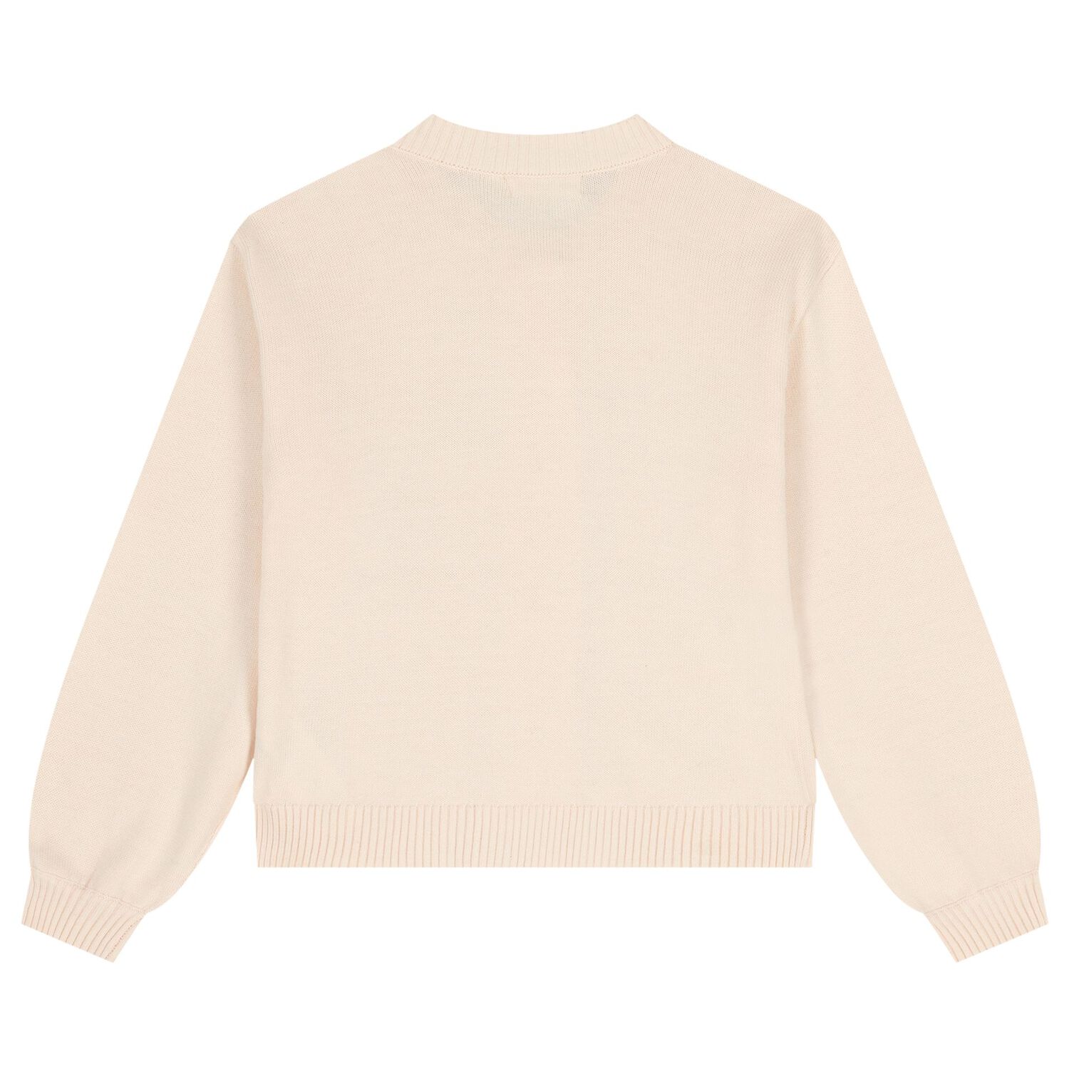 كارديجان مزين بترتر باللون الوردي للبنات, 1, hi-res