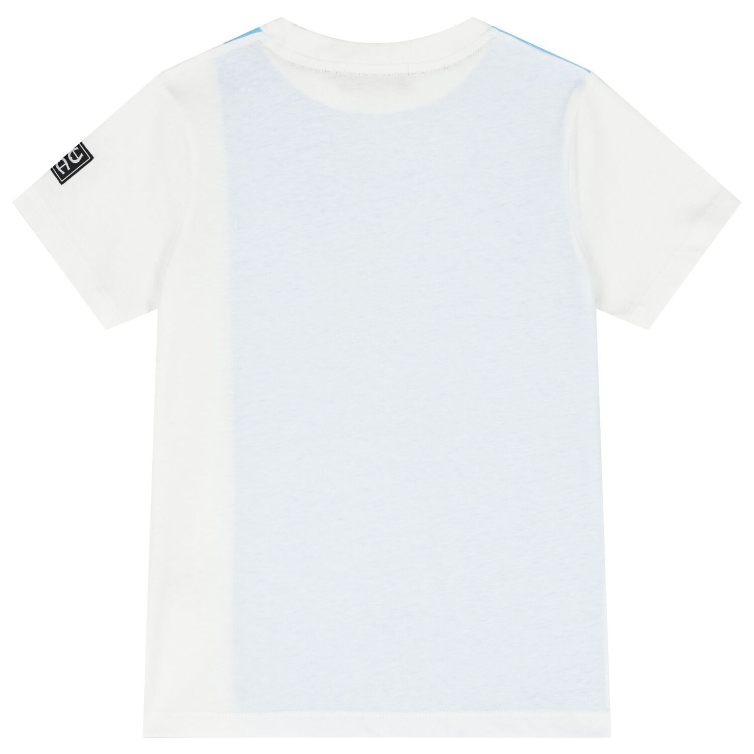 Boys White & Blue Logo T-Shirt, 3, hi-res image number null