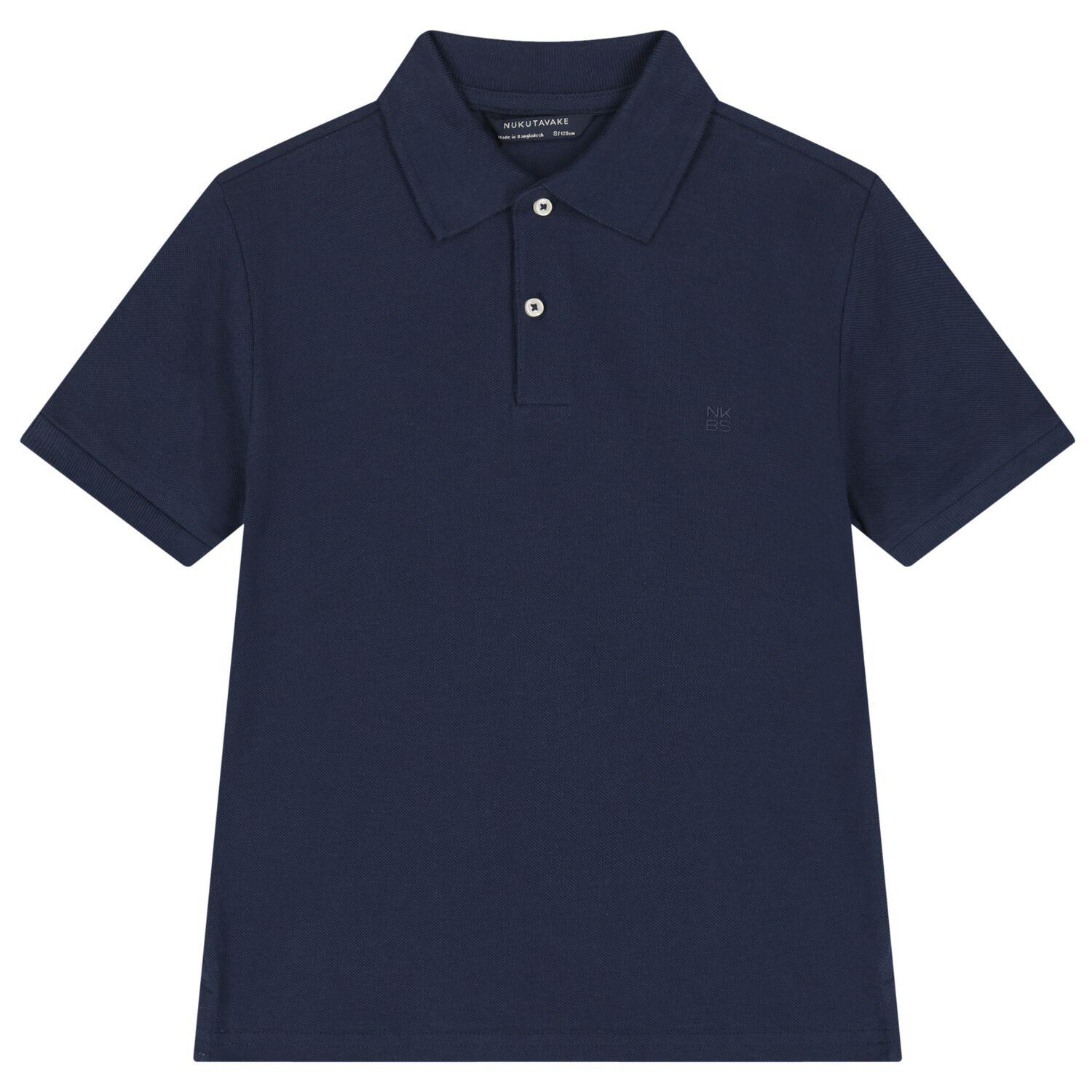 Boys Navy Blue Polo Shirt, 2, hi-res