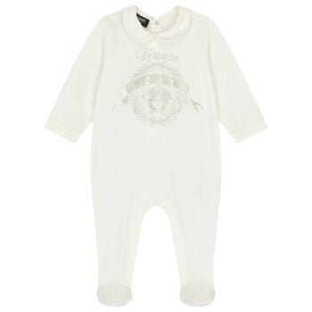 Ivory & Gold Medusa Babygrow