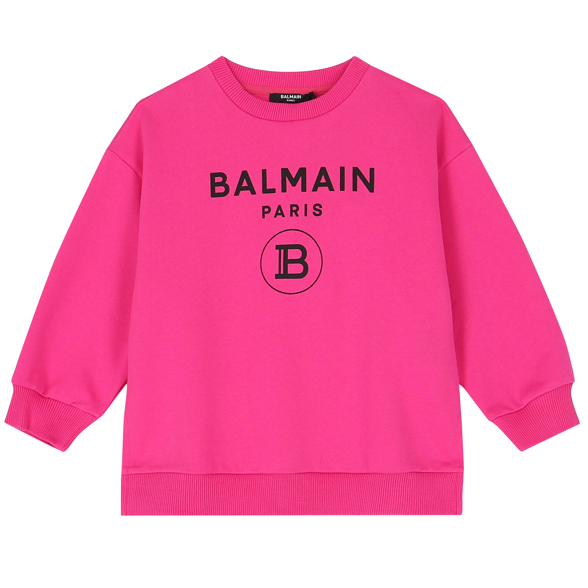 Pink balmain sweatshirt sales