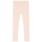 Girls Pink Logo Leggings, 1, hi-res