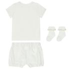 Ivory Elephant Baby Shorts Gift Set, 1, hi-res