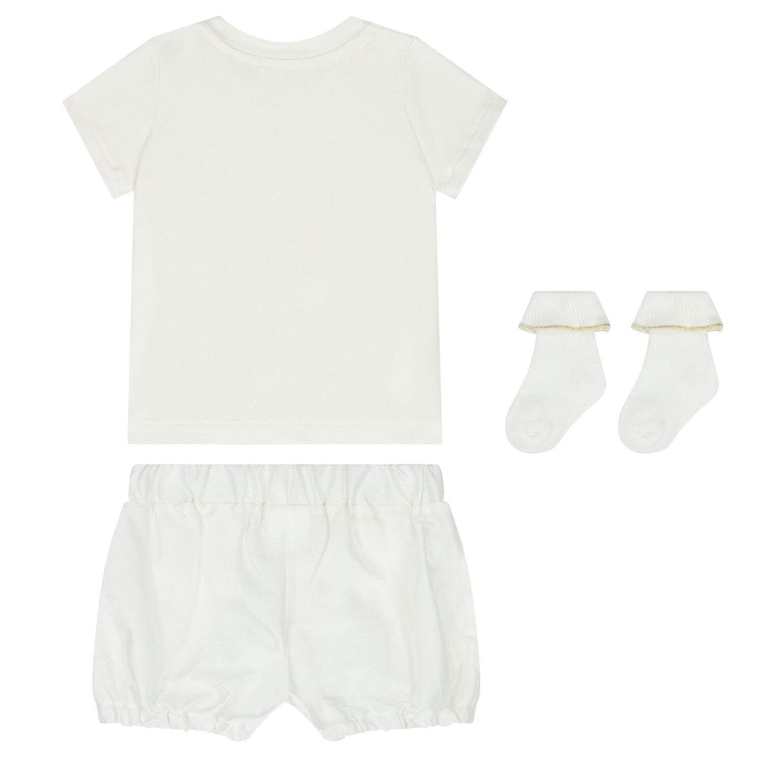 Ivory Elephant Baby Shorts Gift Set, 1, hi-res image number null